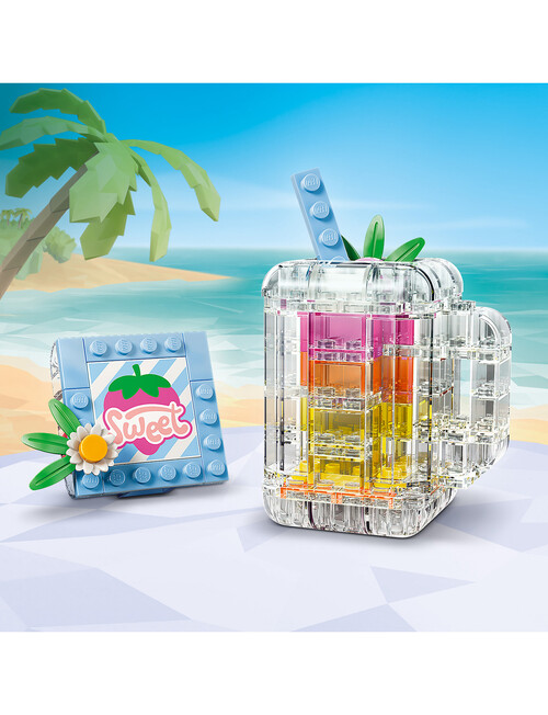 LEGO Creator 3-in-1 3 in 1 Floral Decor Perfume Bottle, 31383 product photo View 06 L
