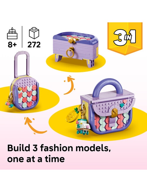 LEGO Creator 3-in-1 3 in 1 Art Fashion Bag with Storage, 31391 product photo View 03 L