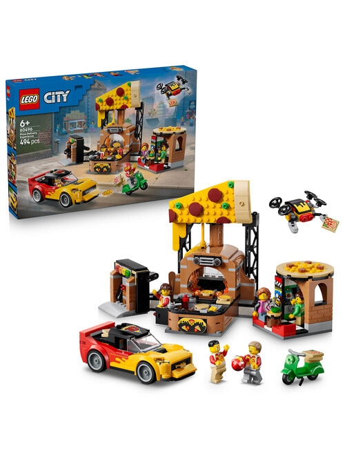 LEGO City City Pizza Delivery Vehicles, 60496 product photo
