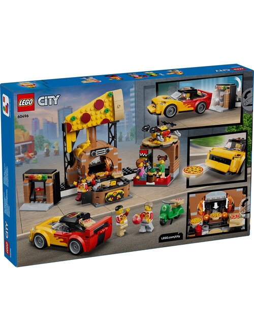 LEGO City City Pizza Delivery Vehicles, 60496 product photo View 02 L