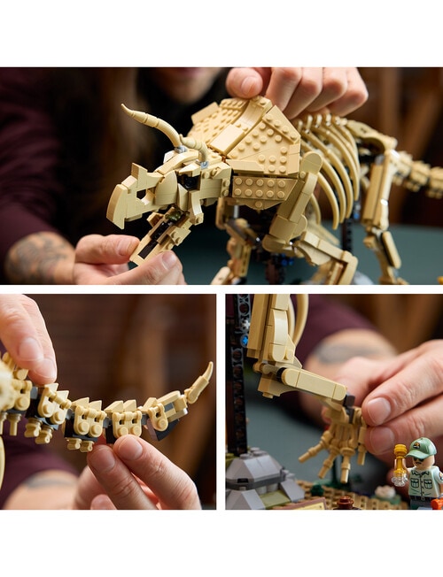LEGO Jurassic World Jurassic World Fossils: Triceratops, 77985 product photo View 04 L