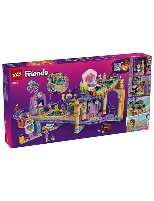 LEGO Friends Friends Mermaid Roller Coaster Toy, 42703 product photo View 02 L