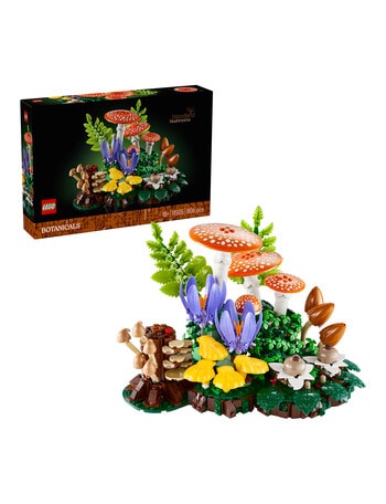 LEGO Botanicals Botanicals Woodland Mushrooms Building Set, 11505 product photo