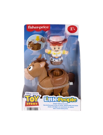 Fisher Price Little People Disney Pixar Toy Story Bobbin' Bullseye & Jessie product photo