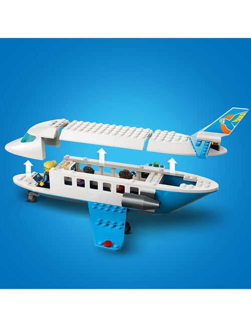 LEGO City City Passenger Jet Airplane Toy Building Set, 60492 product photo View 03 L