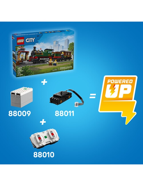 LEGO City City Vintage Steam Train Toy Building Set, 60511 product photo View 04 L