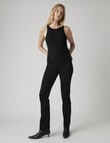 Levis 312 Shaping Slim Jean, Soft Black product photo