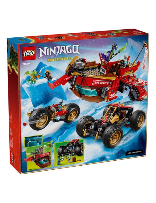 LEGO NINJAGO NINJAGO&reg; Land Bounty Toy Truck, 71869 product photo View 02 L