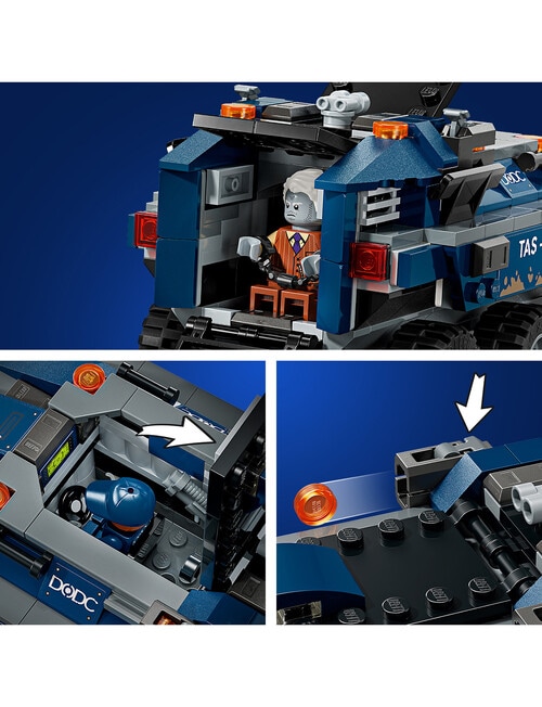 Lego Marvel Heroes Marvel Spider-Man Prison Transport Chase, 76349 product photo View 06 L