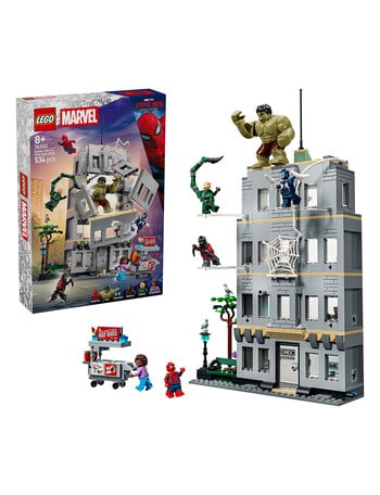 Lego Marvel Heroes Marvel Spider-Man vs. Hulk Epic Clash, 76350 product photo