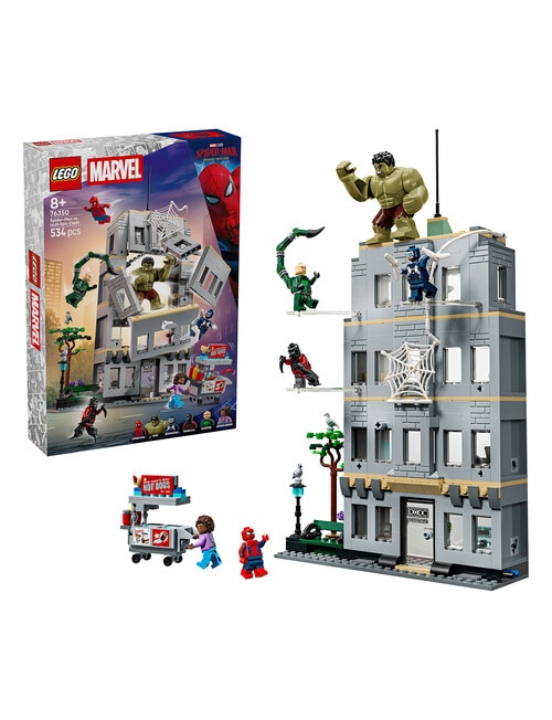Lego Marvel Heroes Marvel Spider-Man vs. Hulk Epic Clash, 76350 product photo
