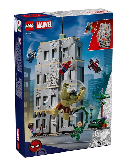 Lego Marvel Heroes Marvel Spider-Man vs. Hulk Epic Clash, 76350 product photo View 02 L