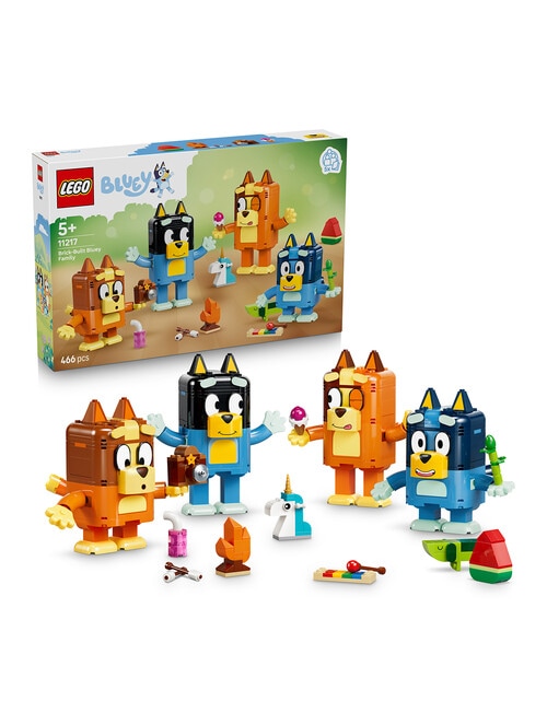 LEGO Bluey Bluey Family Figures Set, 11217 product photo