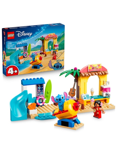 LEGO Disney Disney Beach Fun with Lilo & Stitch, 43280 product photo