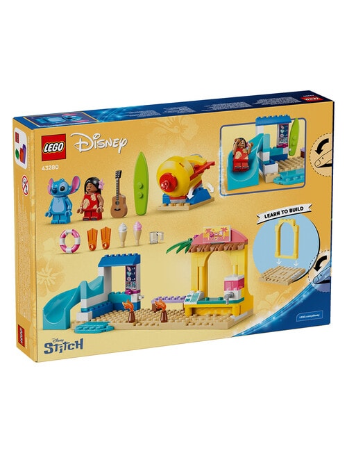 LEGO Disney Disney Beach Fun with Lilo & Stitch, 43280 product photo View 02 L