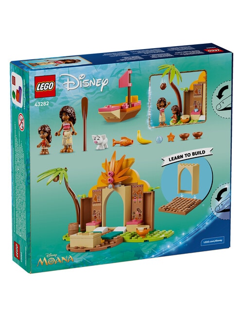 LEGO Disney Princess Disney Moana Village House & Boat, 43282 product photo View 02 L