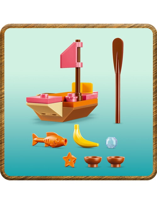 LEGO Disney Princess Disney Moana Village House & Boat, 43282 product photo View 06 L