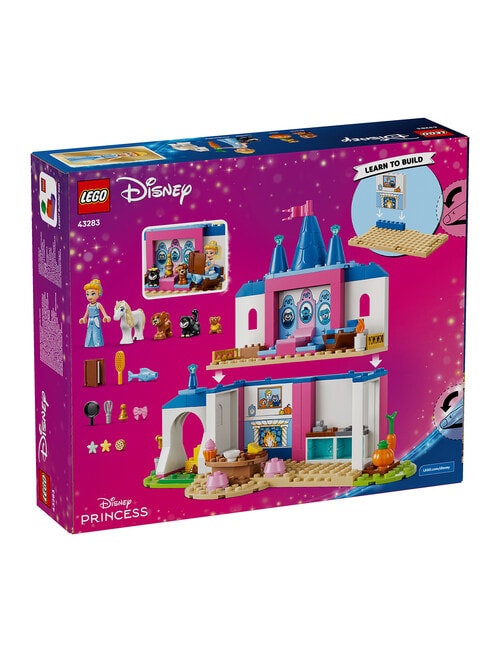 LEGO Disney Princess Disney Cinderella Friends Castle, 43283 product photo View 02 L