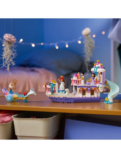 LEGO Disney Princess Disney Princess Ariel's Royal Wedding Boat, 43299 product photo View 05 L