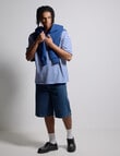 AIR SPACE Icon Stripe Tee, Blue product photo View 05 S