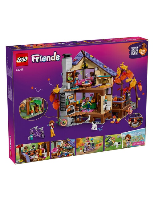 LEGO Friends Friends Cozy Fall Forest Cabin, 42705 product photo View 02 L