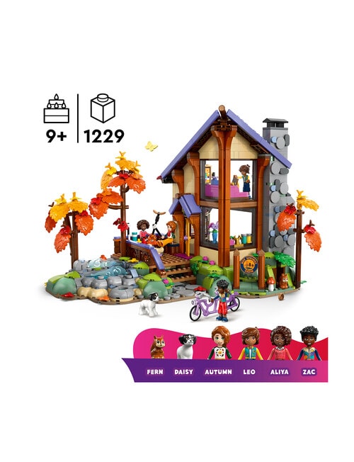 LEGO Friends Friends Cozy Fall Forest Cabin, 42705 product photo View 06 L
