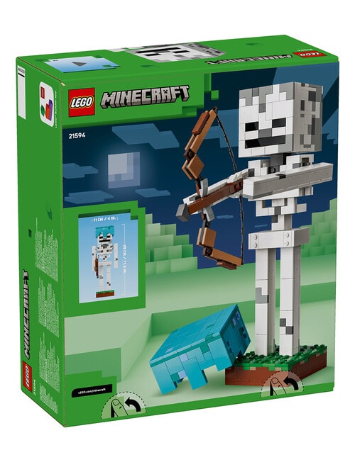 LEGO Minecraft Minecraft&reg; The Skeleton Gaming D&eacute;cor, 21594 product photo View 02 L