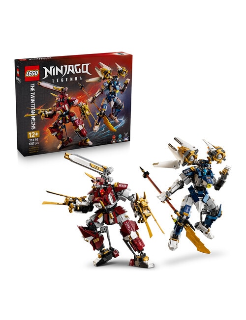 LEGO NINJAGO NINJAGO&reg; The Twin Titan Mechs Action Figures, 71870 product photo