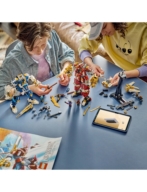 LEGO NINJAGO NINJAGO&reg; The Twin Titan Mechs Action Figures, 71870 product photo View 03 L