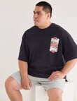 Gasoline King Size King Of Heats Tee, Black product photo