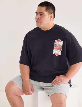 Gasoline King Size King Of Heats Tee, Black product photo