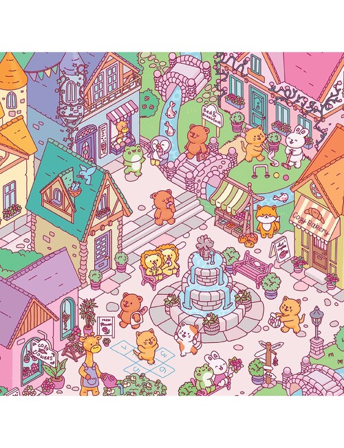 Cozy Sticker Worlds Tiny Suburbia product photo View 06 L