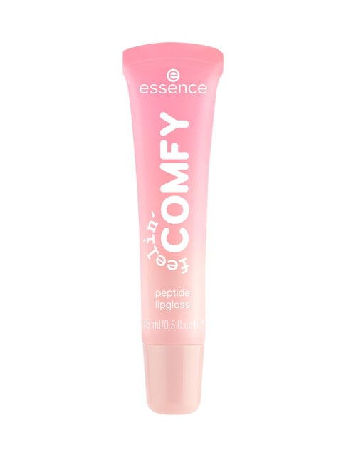 Essence Feelin' Comfy Peptide Lipgloss, 01 Strawberry Self-Love product photo