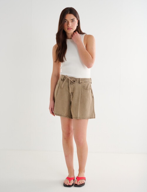 Mineral Carter Short, Sepia Brown product photo View 06 L