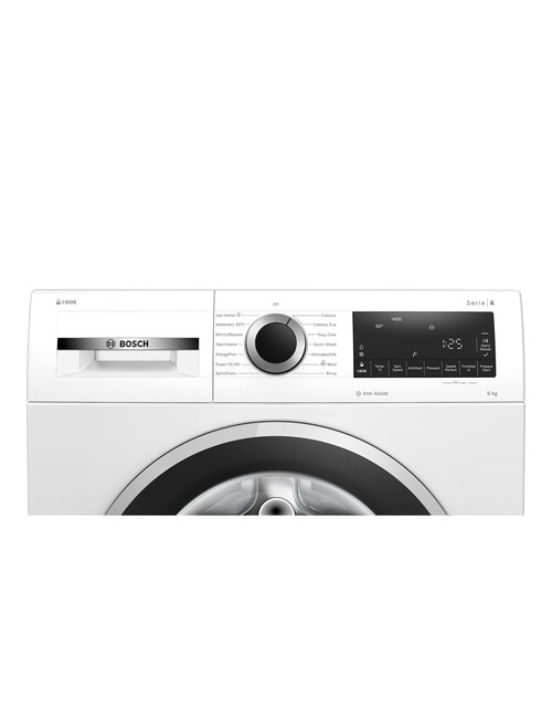 Bosch Series 6 9kg Front Load Washing Machine, WGG244F0AU product photo View 06 L