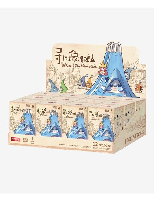 Pop Mart 1001MOONS Where's the Elephant Slide Series Figures product photo View 07 L