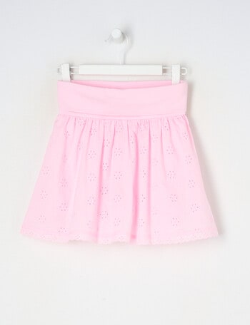 Mac & Ellie Broderie Skort, Light Pink product photo