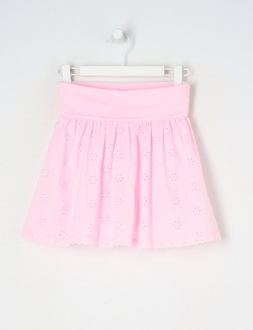 Mac & Ellie Broderie Skort, Light Pink product photo
