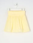 Mac & Ellie Broderie Skort, Lemon product photo
