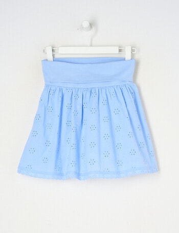 Mac & Ellie Broderie Skort, Cornflower product photo