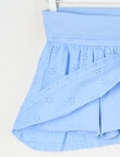 Mac & Ellie Broderie Skort, Cornflower product photo View 02 S