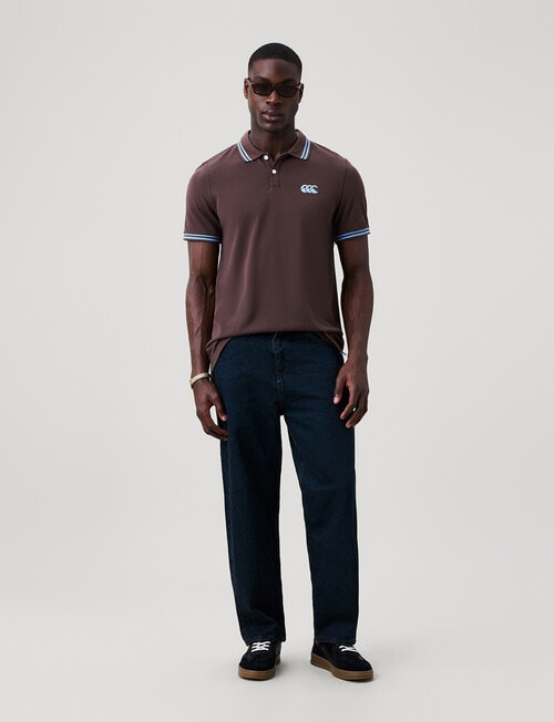 Canterbury Solid Pique Polo, Bracken product photo