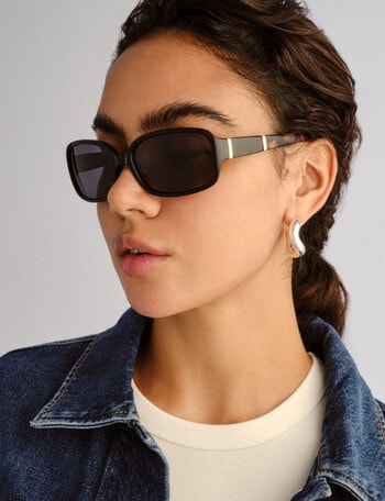 Cancer Council Mcpherson Petite Sunglasses, Black & Cookie Tortoise product photo
