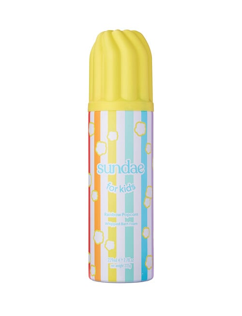 Sundae For Kids Whipped Bath Foam, Rainbow Popcorn product photo