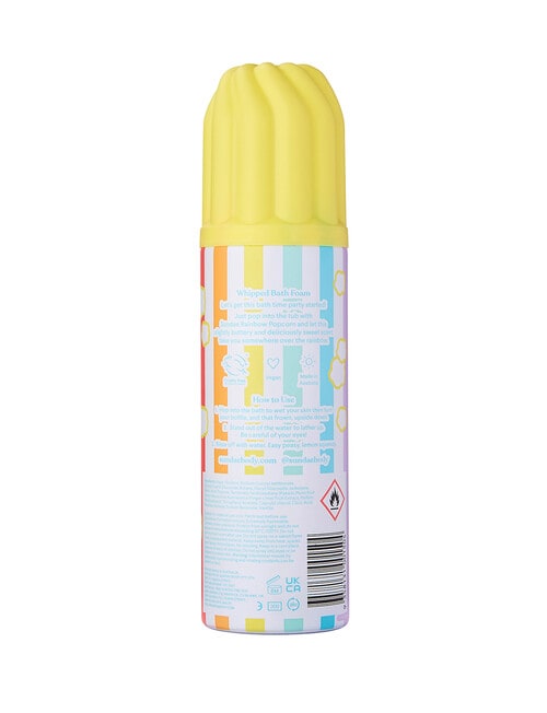 Sundae For Kids Whipped Bath Foam, Rainbow Popcorn product photo View 29 L