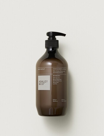Ashley & Co Sootherup Hand & Body Lotion, Bonberry product photo