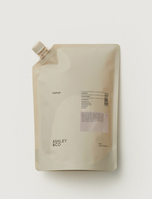 Ashley & Co Topup Washup Hand Wash, Bonberry product photo