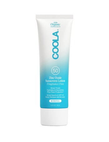 COOLA Zinc Oxide Sunscreen Lotion SPF50, Fragrance-Free product photo