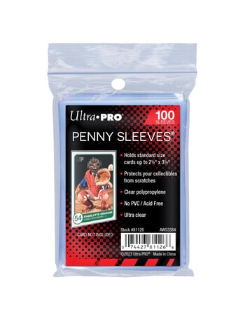 Ultra PRO Card Sleeve Soft Card Sleeves, 100-Pieces product photo