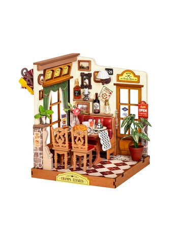 Rolife Champs-&Eacute;lys&eacute;es Bistro DIY Miniature House, DS053 product photo